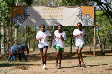 March for the Elephants Mukuvisi Woodlands 2019